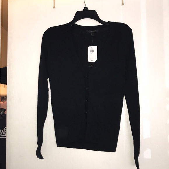 Banana Republic Sweaters - Banana Republic Navy Blue Cardigan Size Small NWT